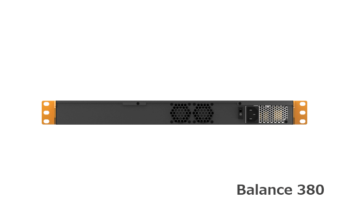Balance380 リアパネル