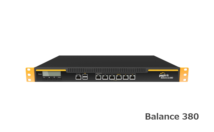 Balance380 フロントパネル